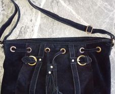 100% leather handbag