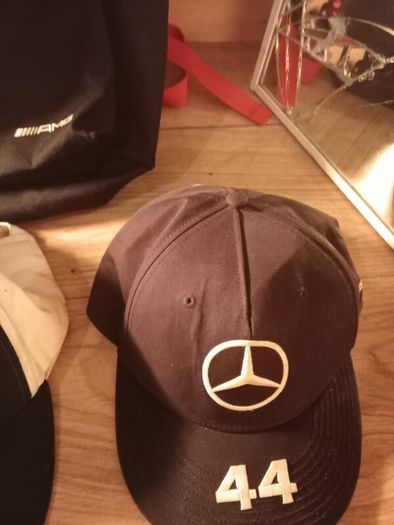 3 x mercedes AMG limited edition Caps plus AMG gearbag