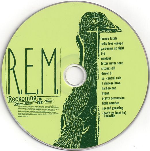 R.E.M.  Reckoning - 25th Anniversary Deluxe 2CD