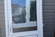 aluminium double glazed door and frame