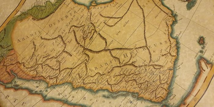 Map of Arabia