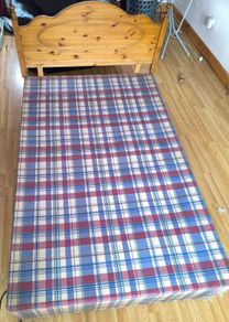4ft bed base with headboard