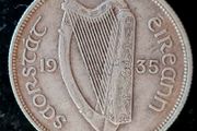 Ireland 1935 Silver Florin Coin