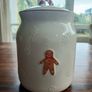 Christmas Gingerbread man Treat Jar Image 2