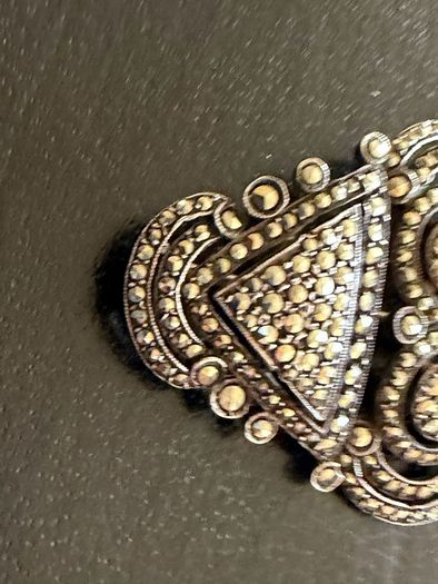 silver brooch