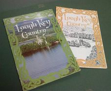 Lough Key Country Roscommon Ireland Irish local history Folding map