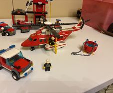 Lego Fire Helicopter 7206