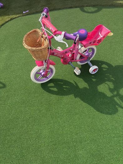 12" kids bike - pink