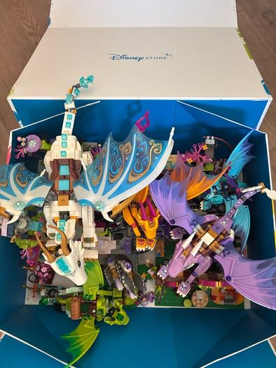 Huge LEGO Friends & Elves Collection Massive Bundle Figures, Buildings, Dragons & Vehicles