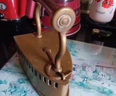 Vintage brass  iron