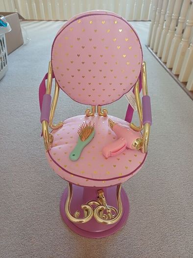 Our generation sitting pretty salon chair