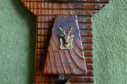 Vintage Handmade thermometer for wall mounting