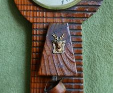 Vintage Handmade thermometer for wall mounting