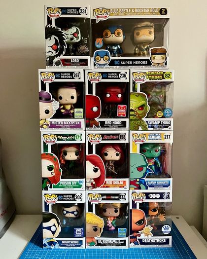 Assorted DC Funko Pops