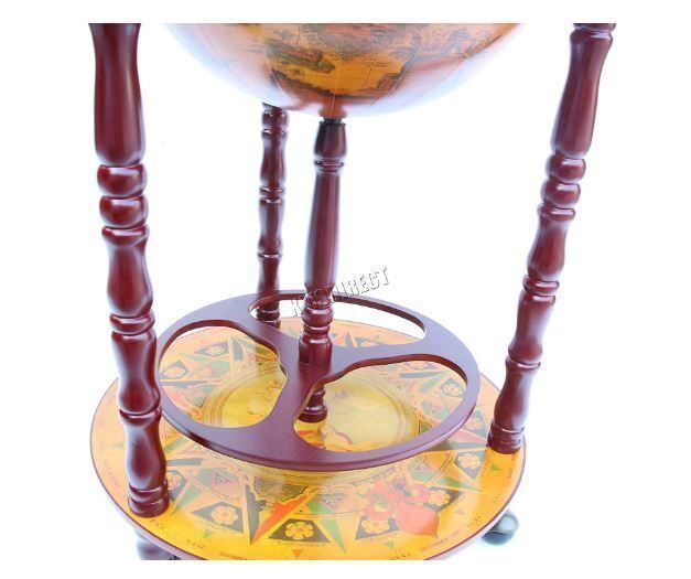 Vintage Globe Bar Cabinet Whisky Wine Storage