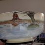 Rare and extremely collectible Royal Doulton large bowl, "Gallant Fishers" series (1910s-1930s) Image 3