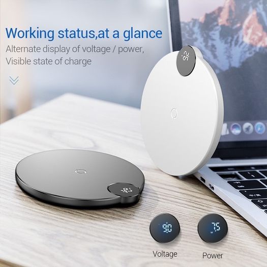 New Baseus Digital LED Display Wireless Charger