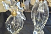 Nina Ricci Collectors empty Glass Perfume Bottles created in France, Postage Available or Collection
