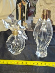 Nina Ricci Collectors empty Glass Perfume Bottles created in France, Postage Available or Collection