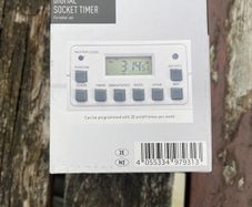 digital socket timer