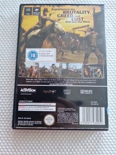 Gun  Nintendo Gamecube Game cube Games Original