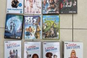 DVD bundle including Little Britain box set (series 1-3), Ice age 2, An idiot abroad, Shrek 2, Des Bishop live, Tim Burtons Corpse Bride, The Hangover and Sex in the city The Movie.