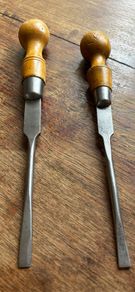 Two Vintage Cabinetmakers Screwdrivers