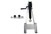 Attachable bracket made of stainless steel 1.4301 incl. hand rope winch