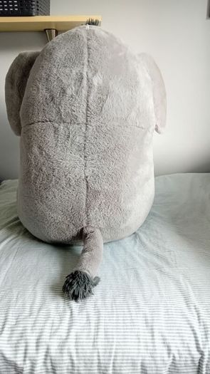 Soft elephant cuddly toy