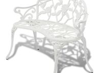 main image for ad Garden Bench 100 cm Cast Aluminium White