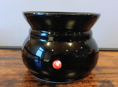 Hosley Glossy Black Ceramic Electric Wax Melt Burner
