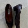 Gabor brown leather ladies shoes Image 2