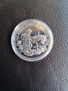 2018 Gibraltar Half Crown Coin
