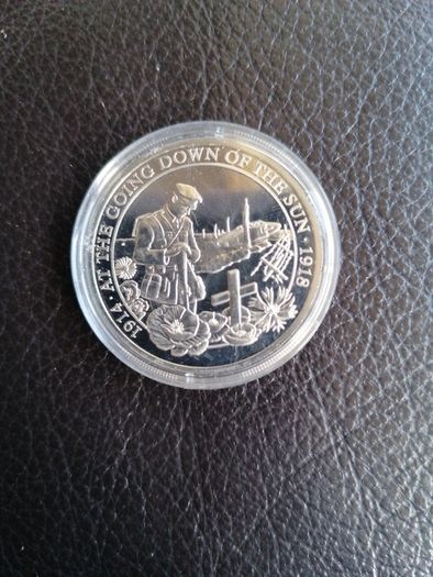 2018 Gibraltar Half Crown Coin