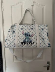 Stitch overnight bag and backpack