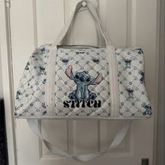 Stitch overnight bag and backpack