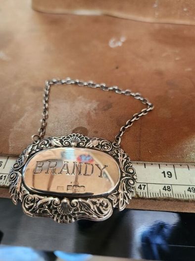 vintage bottle neck badge