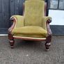 Victorian Mahogany Armchair Image 8