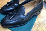 Moira Spanish Tassel Loafers Black Calf Size 44