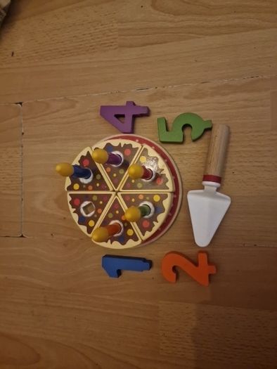 wooden junior birthday cake