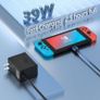 Charger for Switch/Switch OLED/Switch Lite, 2.5 Hours 15V/2.5A Fast Charging AC Adapter 5FT Type-C Cable Power Supply for Switch/Switch Lite/Switch Dock and Switch Pro Controller - Support TV Mode Image 5