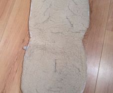 Baby sheepskin car seat liner