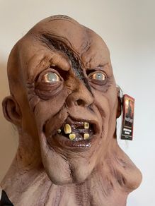 Kane Hodder autographed Victor Crowley latex mask (COA)