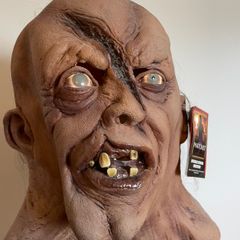 Kane Hodder autographed Victor Crowley latex mask (COA)