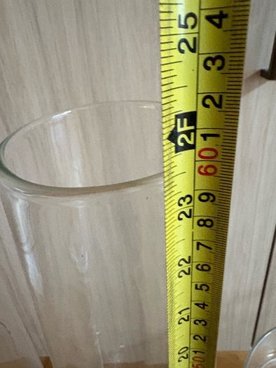 Bunch of x4 Glass Vases L size AE