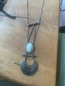 aztec design necklace