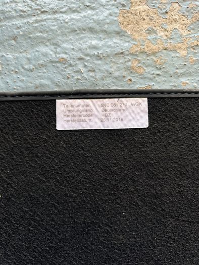 Original VW Tiguan Floor Mats - Carpet
