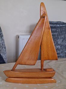 Handmade sailboat