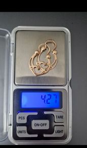 gold earrings 14k