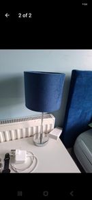 2 navy lamps